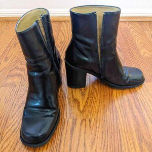 9 & Co black boots, size 6